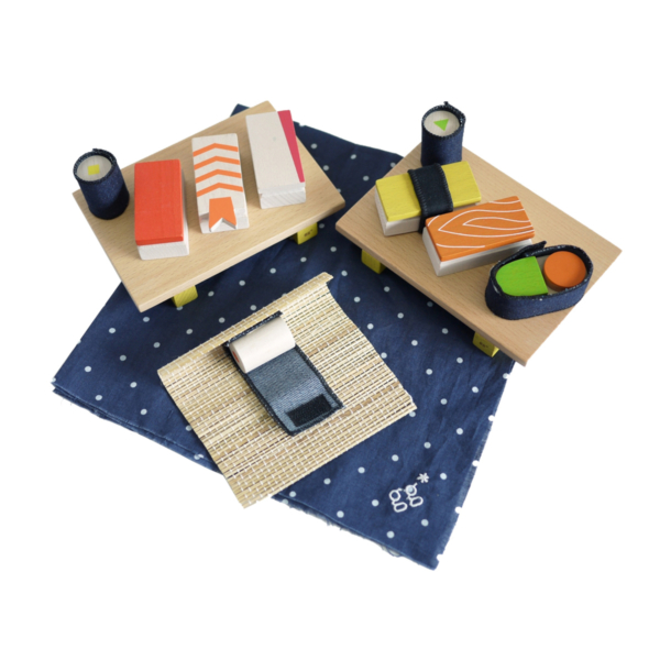 Kiko+ & gg* Sushi-Set aus Holz
